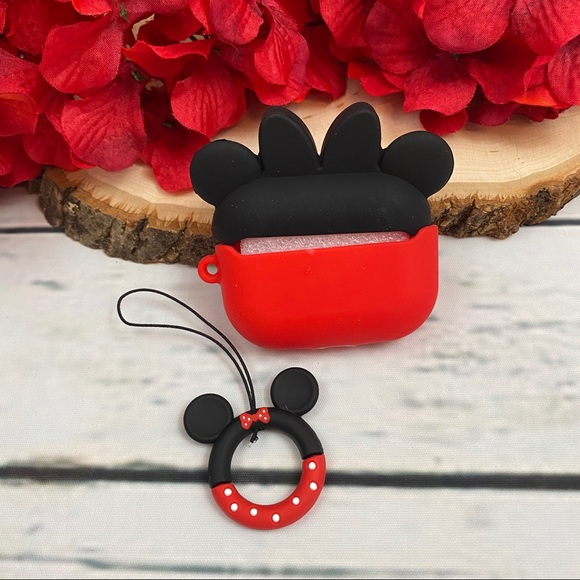 AirPod 1/2 Pro Mickey & Minnie Mouse Charging Case - Picture 13 of 16